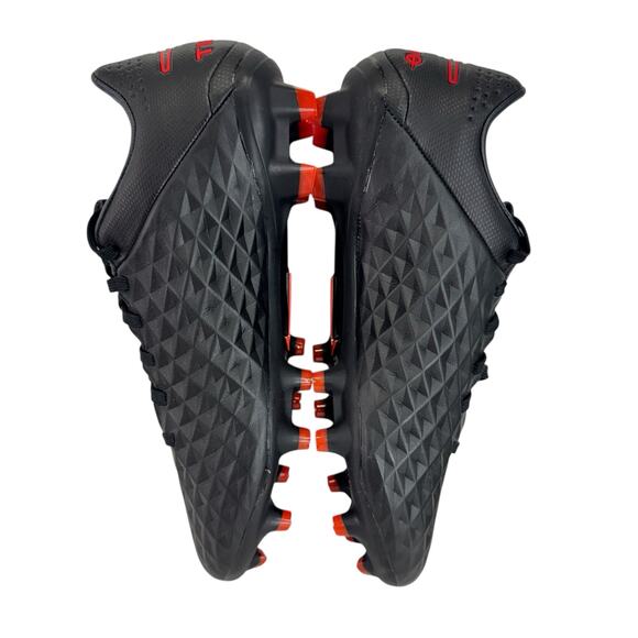 Nike Legend 8 Pro FG Soccer Cleats Men\'s Black Red (AT6133-060) Size 7 US main image 5